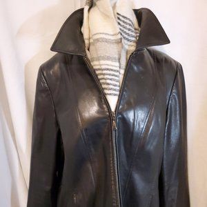 Liz Claiborne Genuine Leather Jacket Plus Size 1lX